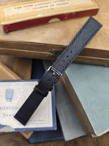 Cinturino pelle 19mm fibbia - in,