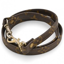 Tracolla monogramma originale LOUIS VUITTON marrone tela PVC donna lv4511zb