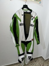 tuta moto pelle intera Winnet