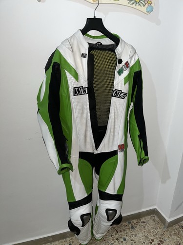 Tuta moto pelle - pelle, intera
