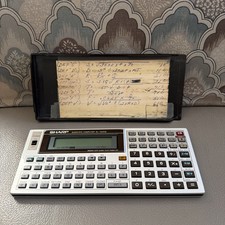 Sharp EL-5500II vintage con