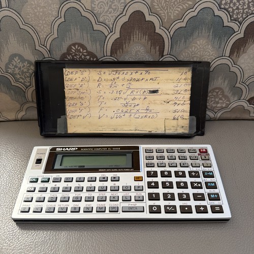 Sharp 5500ii vintage - el-5500ii,