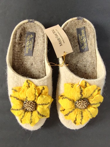 Pantofole scarpe girasole - pantofole/scarpe,