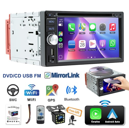 Double din carplay - 2, 6.2"