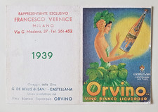 calendarietto tascabile orvino