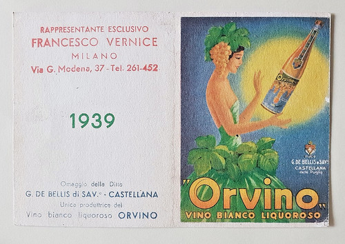 Calendarietto tascabile orvino - calendarietto,