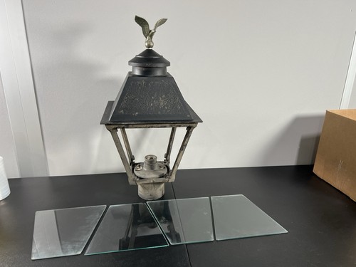 Antica lampada gas da - lampada,