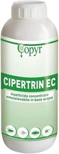 Copyr CIPERTRIN EC Insetticida Cipermetrina mosche zanzare scarafaggi 1 LT