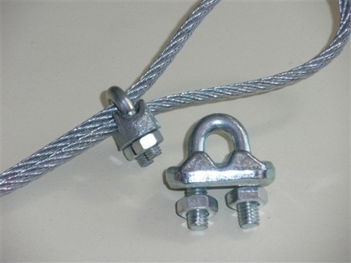 Morsetto cavallotto per fune - cavallotto,