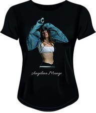 MAGLIETTA T-SHIRT ANGELINA MANGO CANTANTE SINGER SANREMO AMICI PERSONALIZZABILE