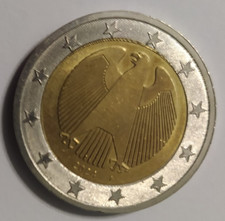 MONETA 2 EURO GERMANIA 2024 - AQUILA - Zecca A Berlino - ERRORE DI CONIO