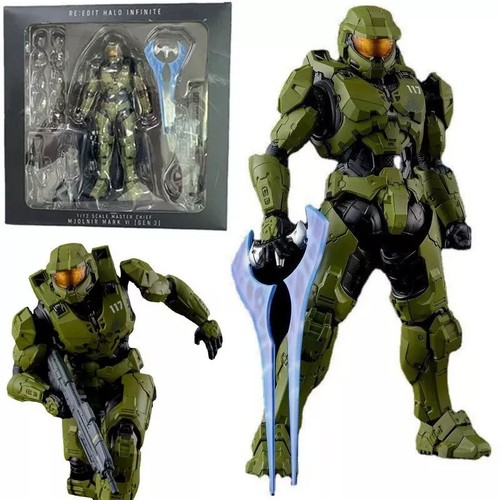 Modellino master chief mjolnir - master,