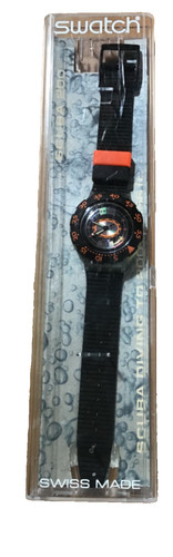 Swatch watch tech - watch, diving