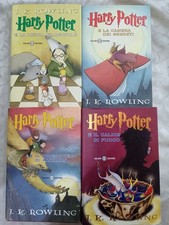 Primi 4 libri harry potter prima edizione