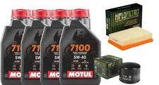 KIT/TAGLIANDO BMW R 1200 GS LC 2013 2014 OLIO MOTUL 7100 5W40 + FILTRI OLIO ARIA