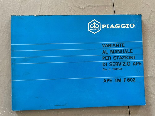 Piaggio ape 602 variante - ape,