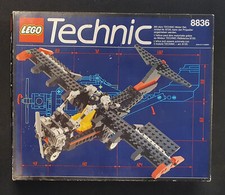 Vintage Game Gioco Play Lego Technic 1992 Completo Set 8836 Aereo Sky Ranger