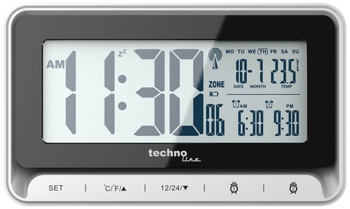 Radio sveglia technoline wt290 - radio,