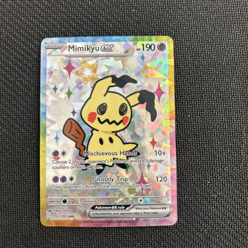 Carta pokemon mimikyu special - pokemon,