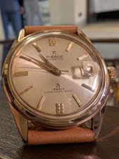 Pierce Automatic AS cal. 1700 25jewels waterproof case 2162 Twisted Lugs LP Dial