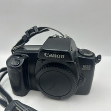 Corpo fotocamera reflex pellicola Canon EOS 1000F 35mm + batteria - non testata / ricambi