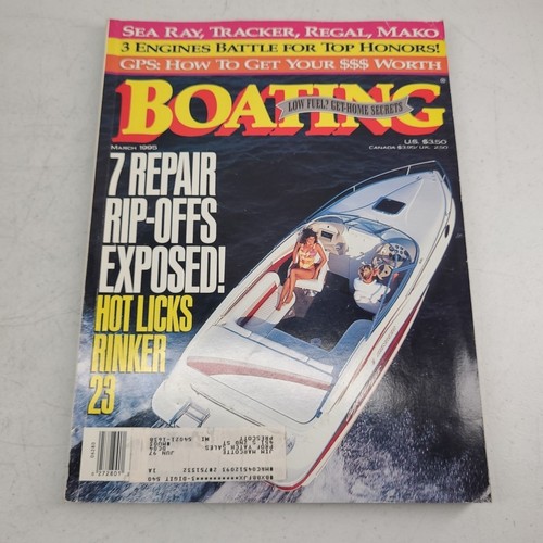 Boating magazine march - magazine, 1995