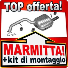 Silenziatore Posteriore per