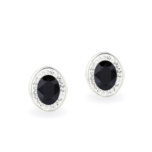 Orecchini perno nero - orecchini,