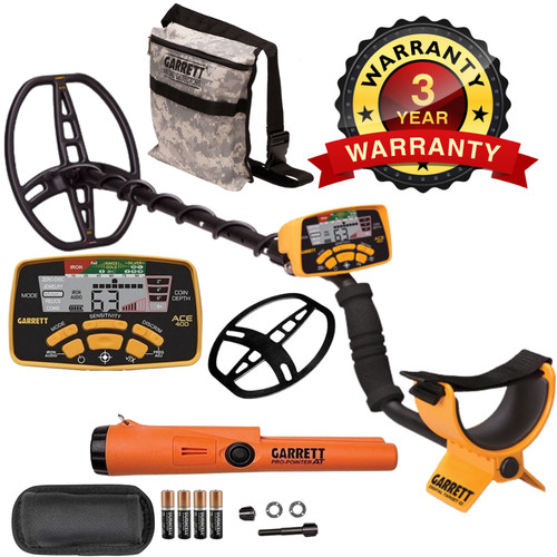 Garrett ace 400 metal detector - metal,