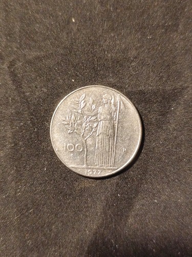 Moneta 100 lire - moneta,