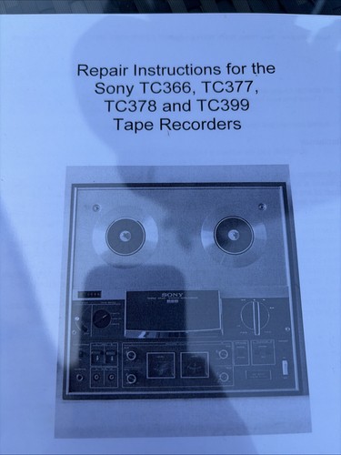 Sony tc366 377 378 - sony, tc366,377,378,399