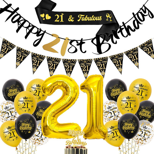 Set decorazioni compleanno - set,