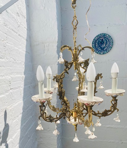 Lampadario porcellana 19 - porcellana, 19"