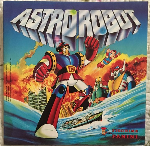 Album panini astrorobot 1980 - astrorobot,