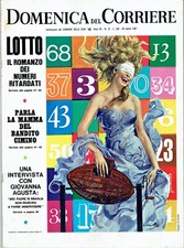 DOMENICA DEL CORRIERE 1967/13=DEA FORTUNA LOTTO=DISCHI VOLANTI=BANDITO CIMINO=