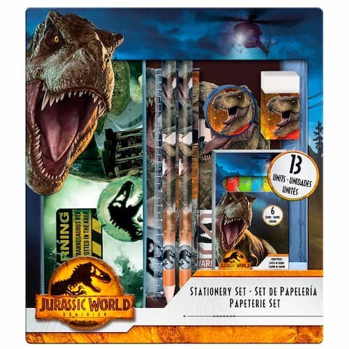 Jurassic world set cancelleria - jurassic,