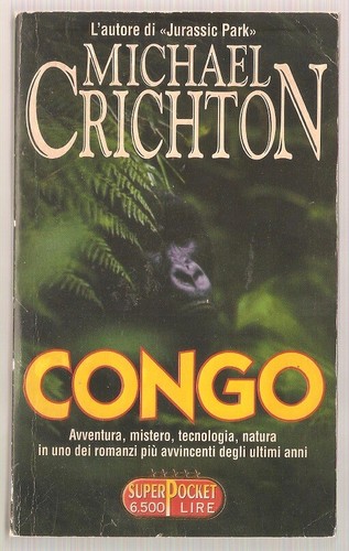 Libro congo michael crichton - congo,