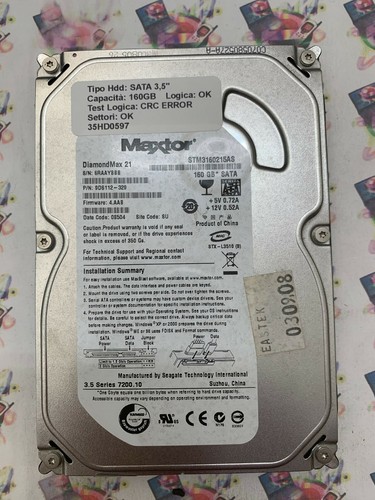 Hard disk usato sata - disk,