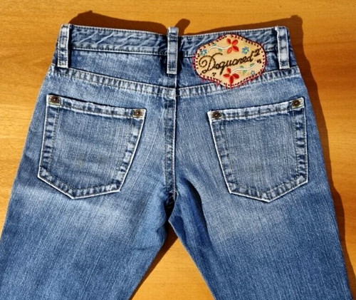 Dsquared2 blue jeans unisex - -,