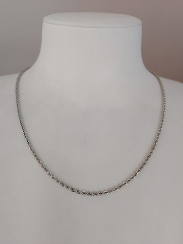 Collana oro bianco 750 - oro,