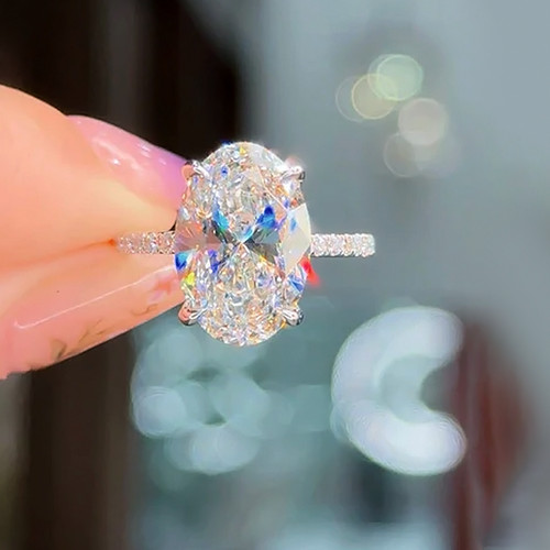 Anello diamante fidanzamento - anello,