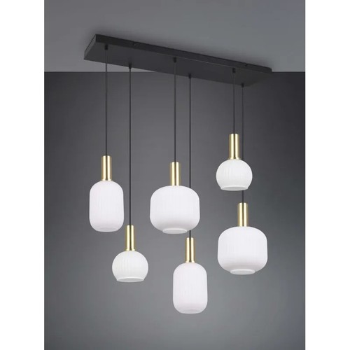 Lampadario moderno nero - , con