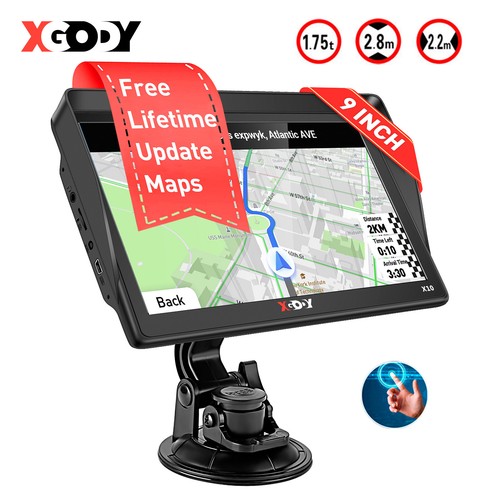 Navigatore gps pollici - navigatore, 9