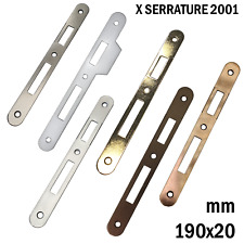 Riscontro Porta Gaccia 200 Bonaiti mm 190x20 x Serrature 2001 Meccanica Incontro