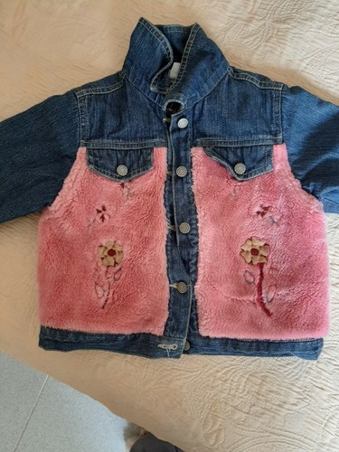 Giacca jeans bimba - giacca,