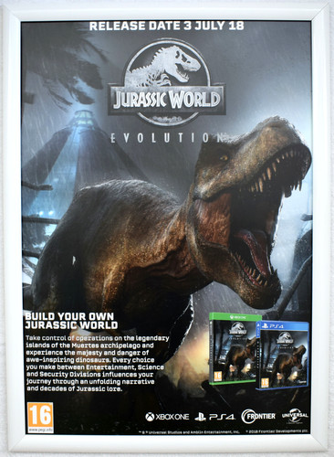 Jurassic world evolution raro - world,