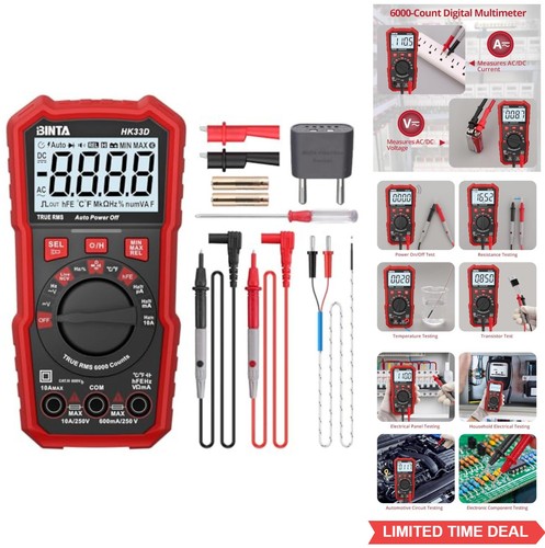 Digital multimeter 6000 counts - 6000,