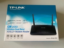 TP-LINK AC1200 Wireless Dual Band adsl2+ Modem Router Archer D50