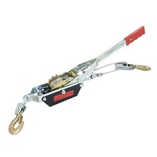 PARANCO VERRICELLO MANUALE PULEGGIA ARGANO CARICO 2000KG 2CAMBI 2GANCI ACCIAIO 