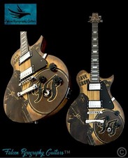 Chitarra elettrica fatta a